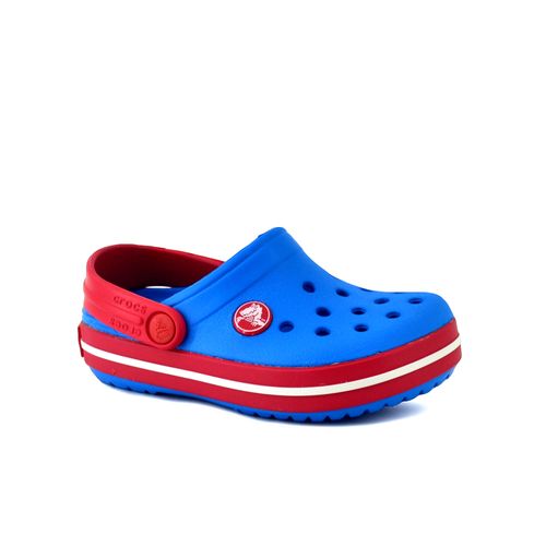 Sandalia Crocs Crocband Kids Ocean/Red