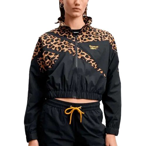 Campera Reebok Animal Print Vector