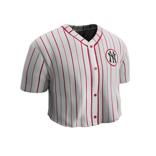 Camiseta MLB Crop Top New York Yankees