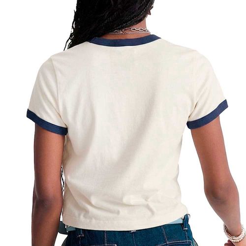 Remera Vans Center Chest Ringer