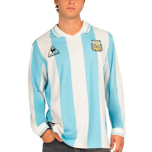Camiseta Argentina 86 Manga Larga Le Coq Sportif