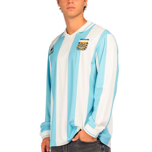 Camiseta Argentina 86 Manga Larga Le Coq Sportif
