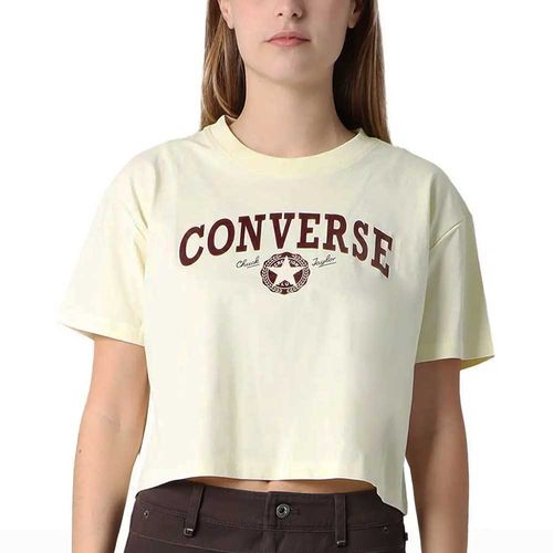 Remera Converse Cropped Collegiate