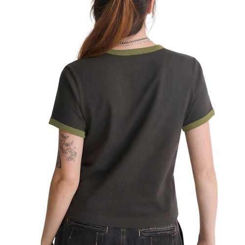 Remera Vans Circle V Ringer