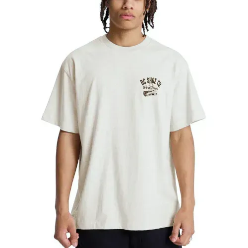 Remera Dc Shoes Mc Tool Box Blanco Hombre