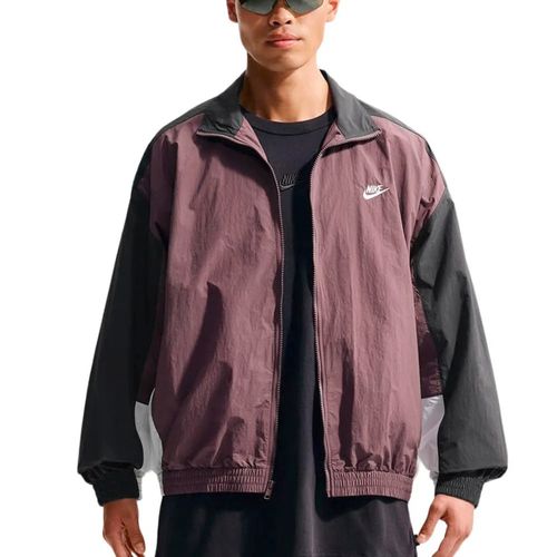 Rompeviento Nike Club Woven Marron