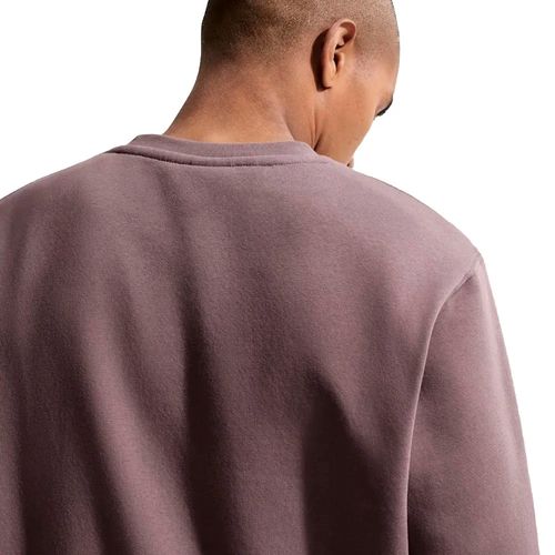 Buzo Nike Club Fleece Crew Marrón