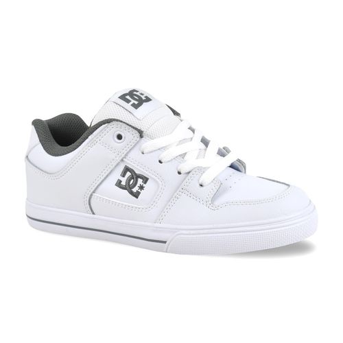 Zapatilla Dc Pure Jr /Gris Blanco