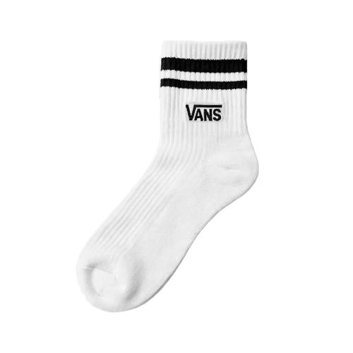 Media Vans Stretch Logo Low Blanca