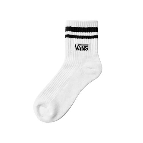 Media Vans Stretch Logo Low Blanca
