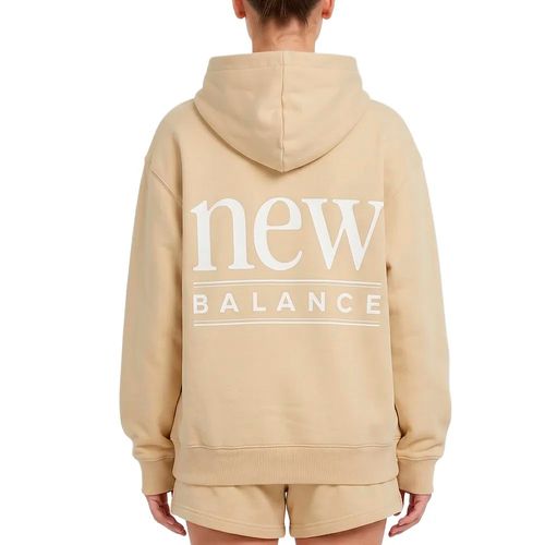 Buzo New Balance Reimagined Fleece Long Crudo