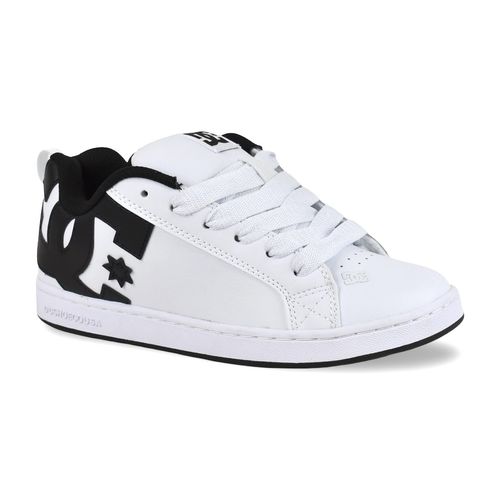 Zapatilla Dc Court Graffik Blanca