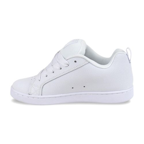 Zapatilla Dc Shoes Court Graffik Blanca
