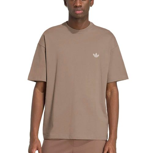 Remera Adidas Originals Trefoil Essentials Beige