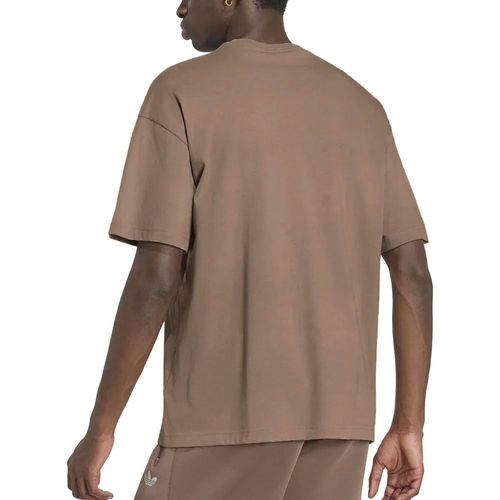 Remera Adidas Originals Trefoil Essentials Beige