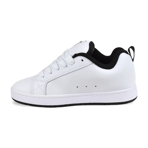 Zapatilla Dc Shoes Court Graffik Beveled Blanca