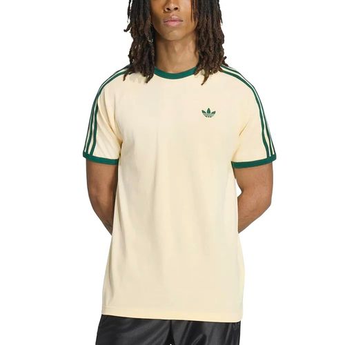 Remera Adidas Originals 3S Beige