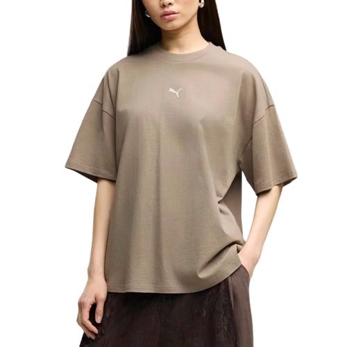 Remera Puma Oversized Beige