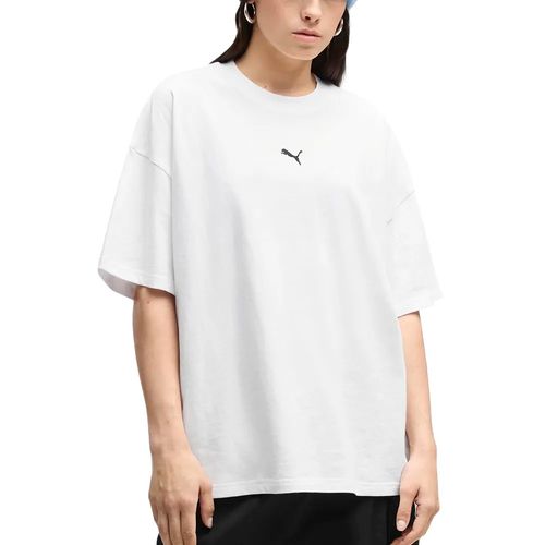 Remera Puma Oversized Blanca