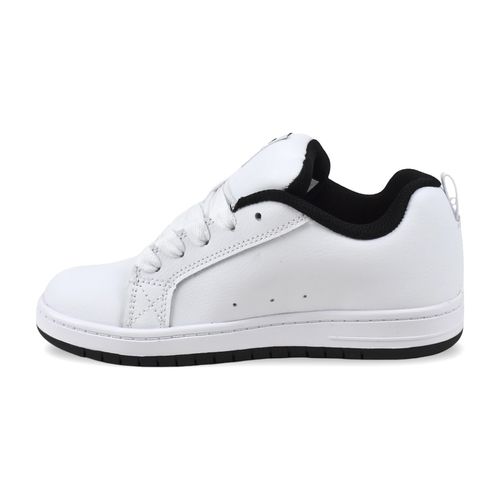 Zapatilla Dc Shoes Cour Graffik Jr Blanca
