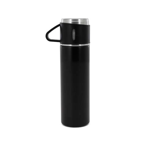 Termo Discovery con Taza 500ml Negro
