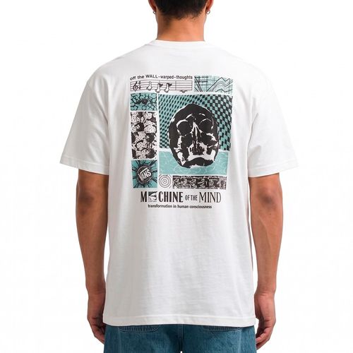 Remera Vans Machine Mind Blanca