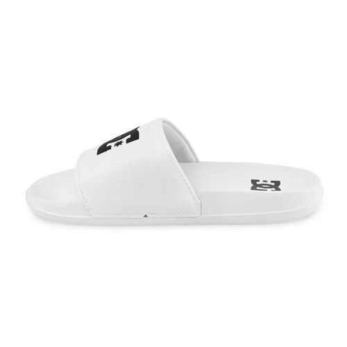 Chinela Dc Shoes Block Blanca