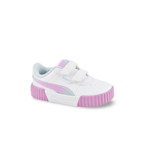 Zapatilla Puma Carina 3.0 Faded Glow V Blanca
