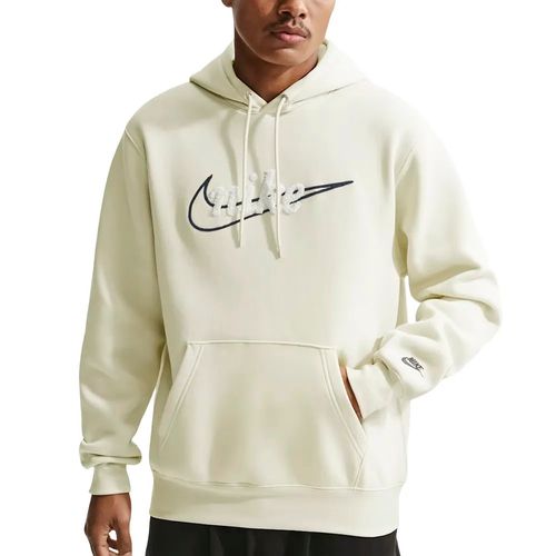 Buzo Nike Club Hoodie Crudo