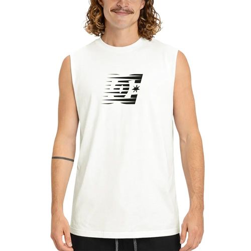 Musculosa DC Shoes Go Faster Tank Blanca