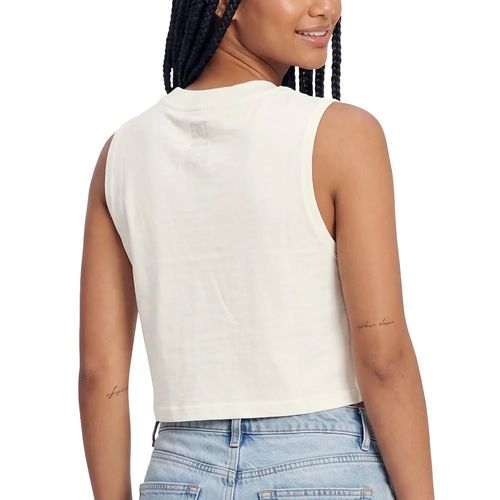 Musculosa DC Shoes Star Print Tank Natural