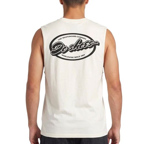 Musculosa DC Shoes Melter Code Blanca