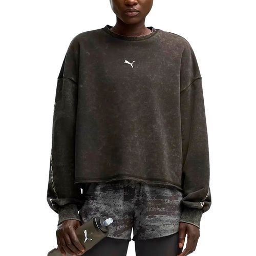 Buzo Puma Run Culture Oversized Negro
